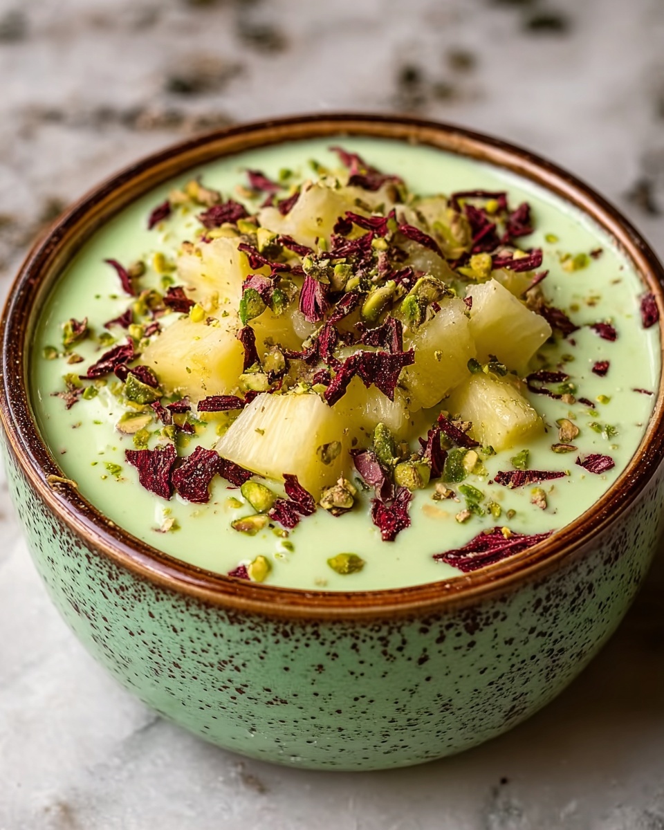 Fluffy Pistachio Pudding & Pineapple Delight Recipe - Recipe Image