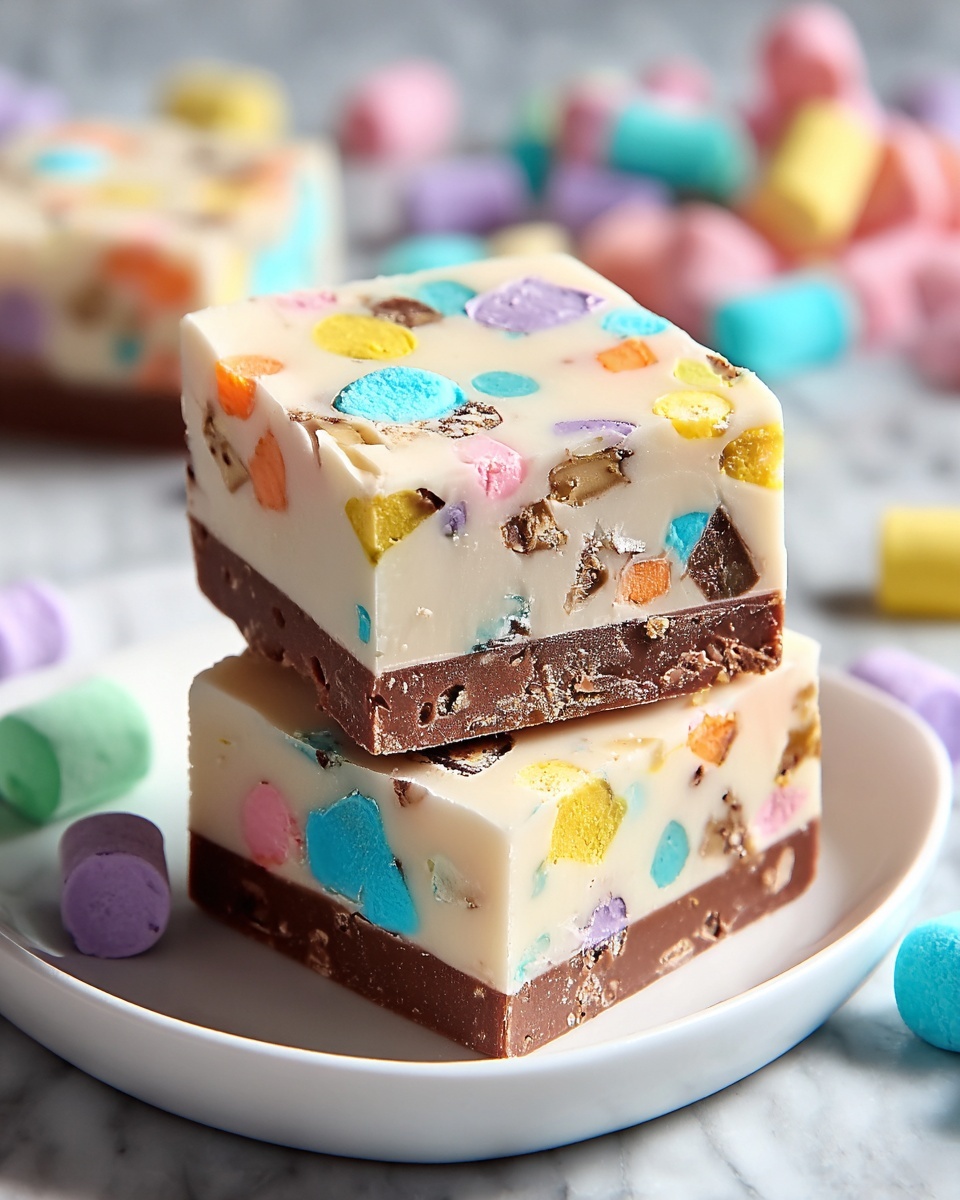 Easter Candy Fudge Recipe - Recipe Image