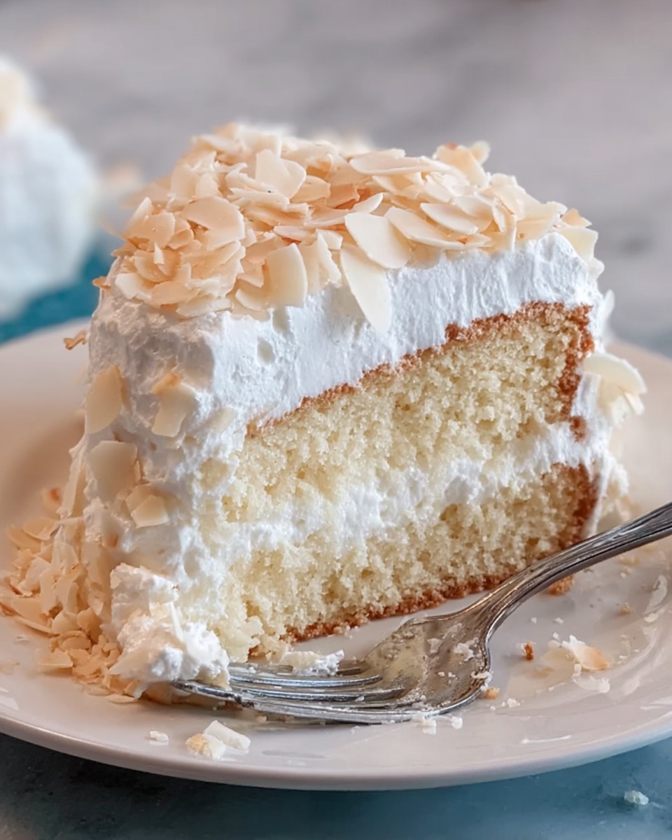 Coconut Cloud Cake Recipe - Recipe Image