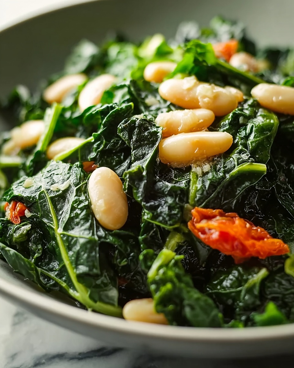 Mediterranean White Beans & Greens Recipe - Recipe Image