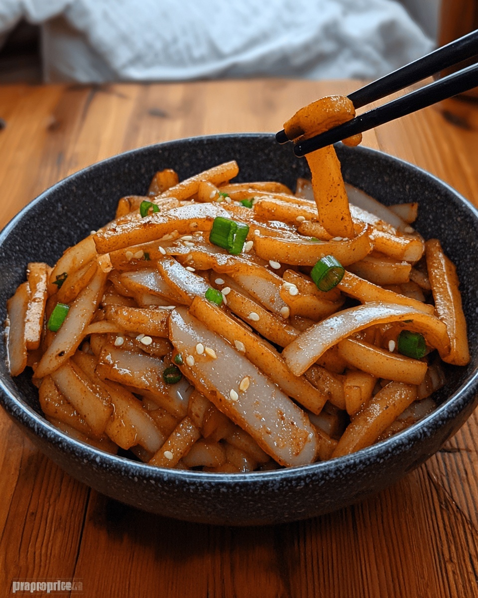 Korean Fish Cake Stir Fry Recipe - Recipe Image
