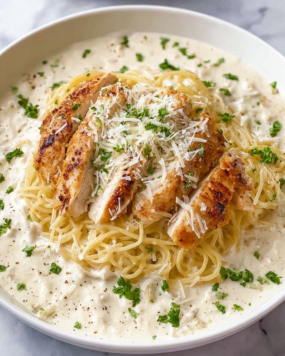 Italian Chicken with Sun-Dried Tomatoes and Creamy Spinach Pasta Recipe - Recipe Image