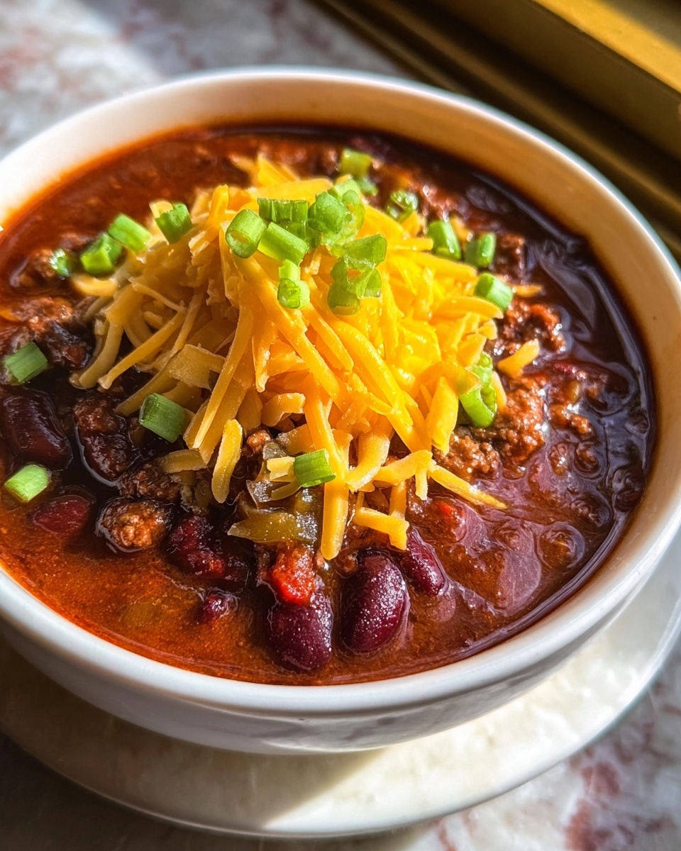 The Best Ground Beef Chili Recipe - Recipe Image