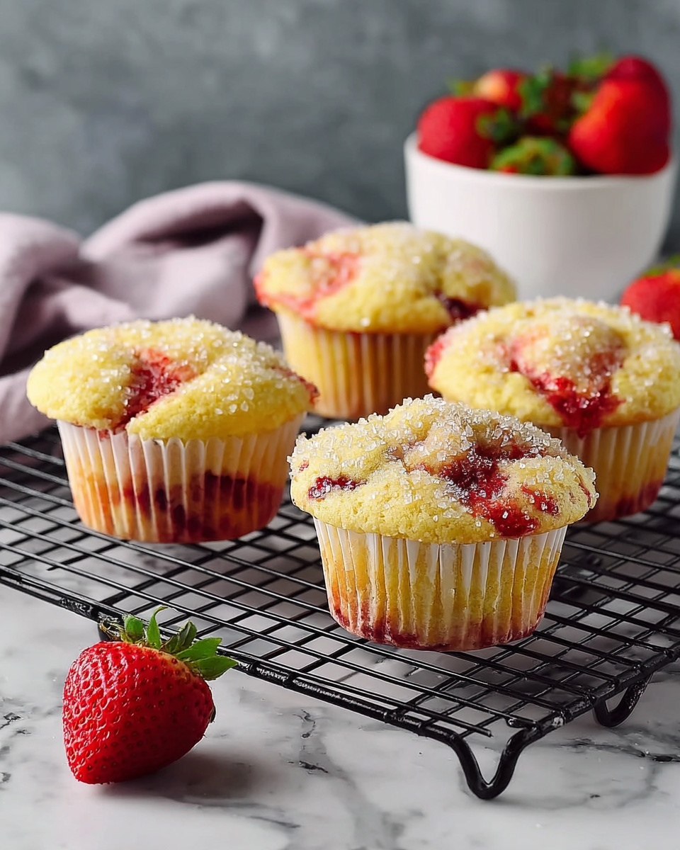 Strawberry Muffin Recipe - Recipe Image