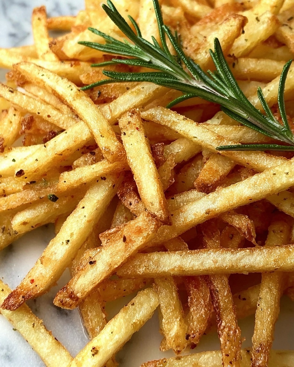 Rosemary Straw Potatoes with Lemon Salt Recipe - Recipe Image