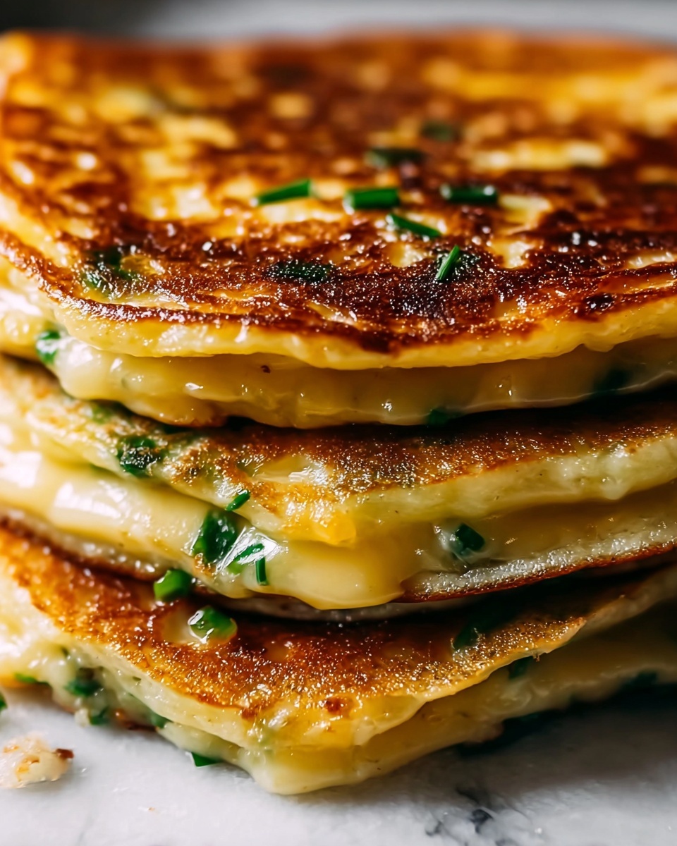 BEC Scallion Pancake Breakfast Sandwich Recipe - Recipe Image