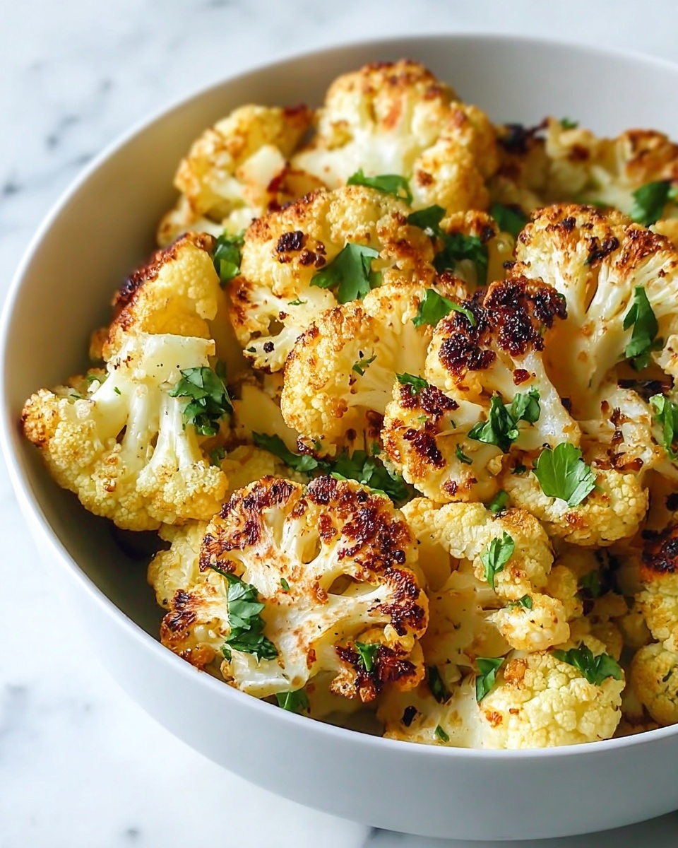 Crispy Parmesan Roasted Cauliflower Recipe - Recipe Image