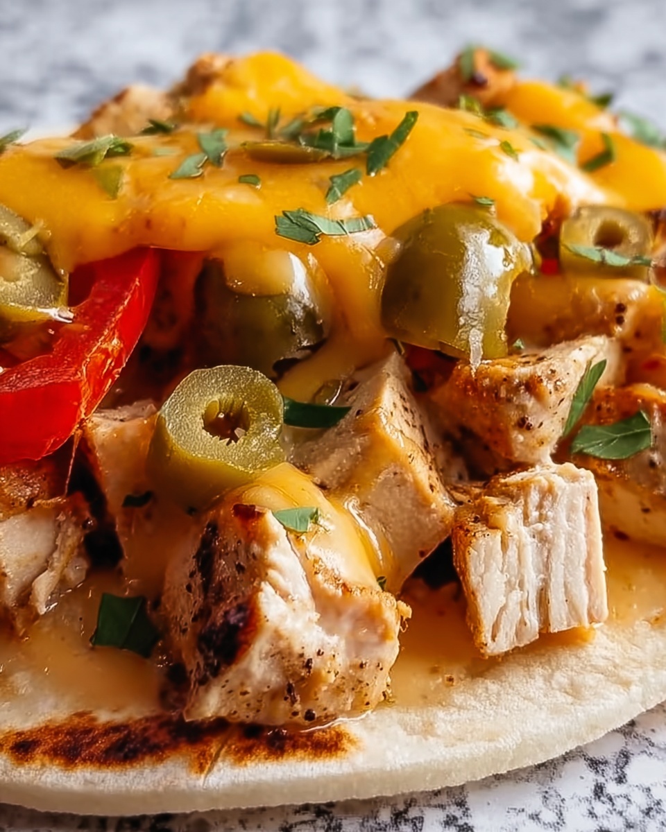 Chicken Fajita Melts Recipe - Recipe Image
