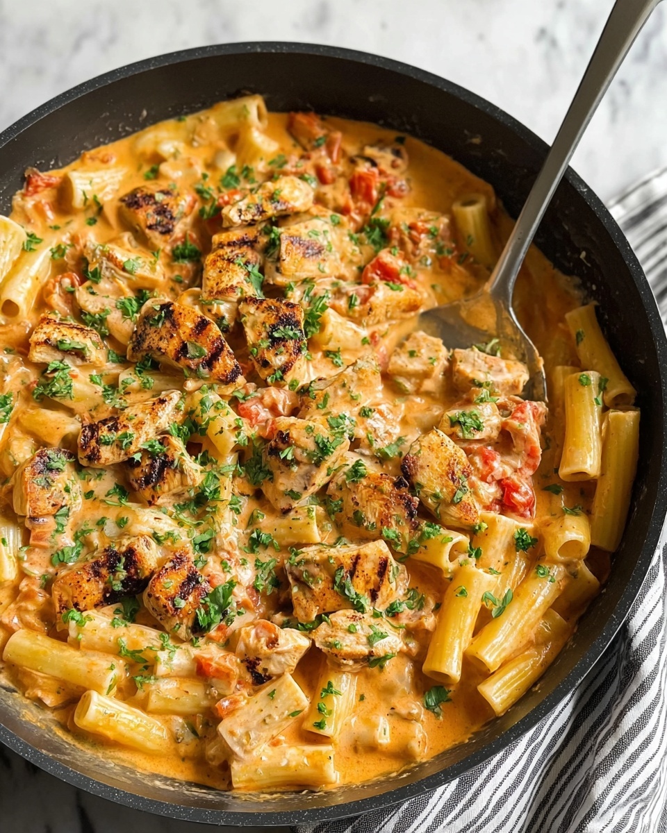 Southwest Chicken Alfredo Recipe - Recipe Image