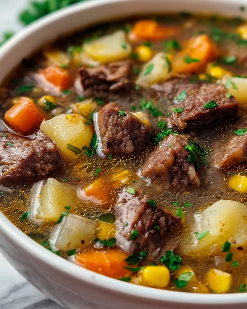 Simple Homemade Oxtail Soup Recipe - Recipe Image