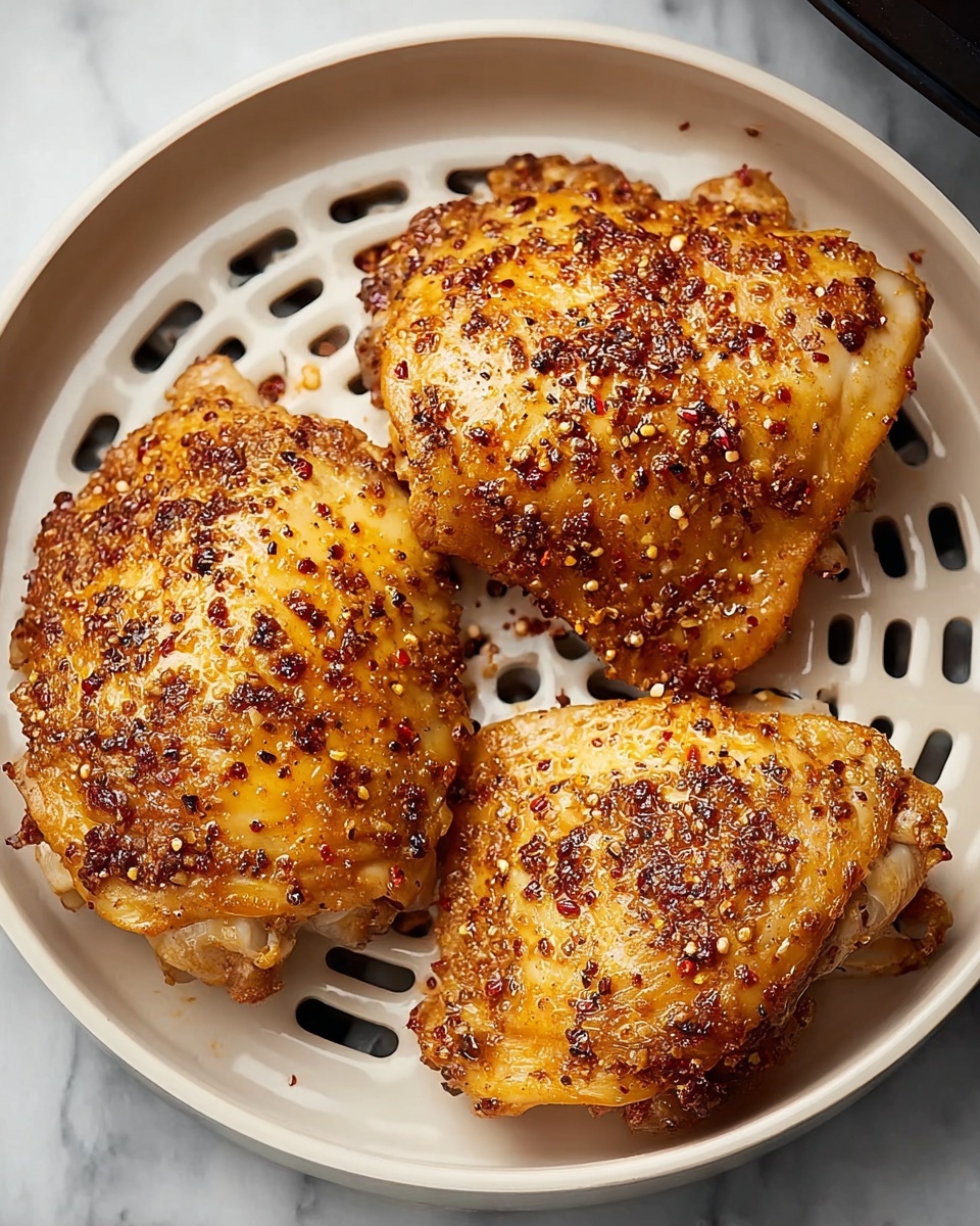 Air Fryer Chicken Thighs Recipe - Recipe Image