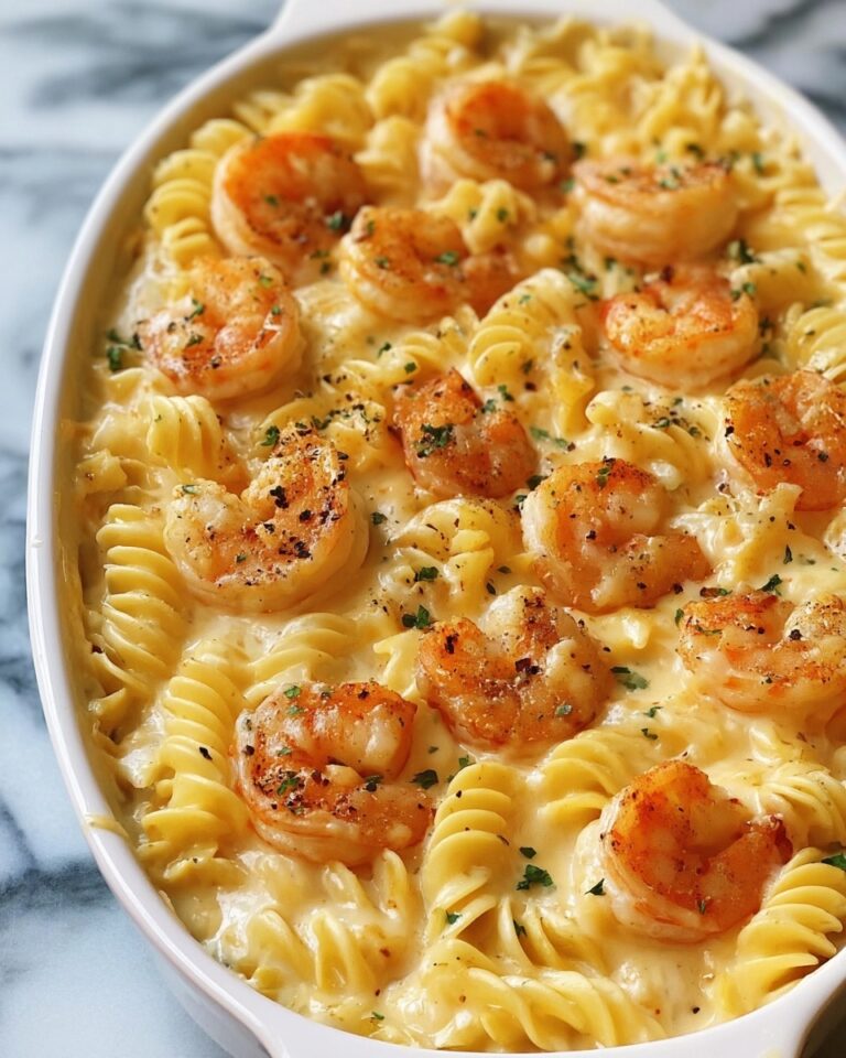 Shrimp Scampi Pasta Bake Recipe