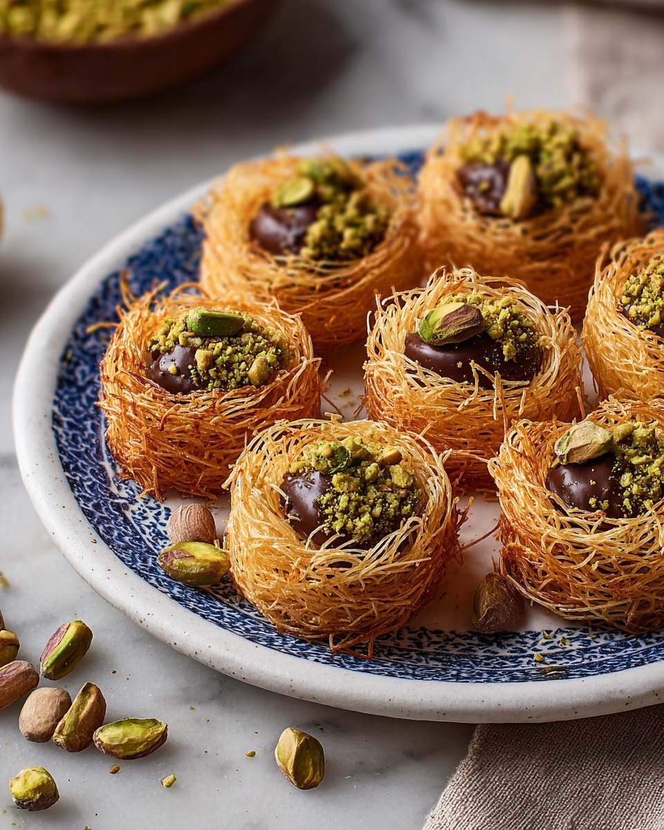 Pistachio Bird’s Nests Recipe - Recipe Image