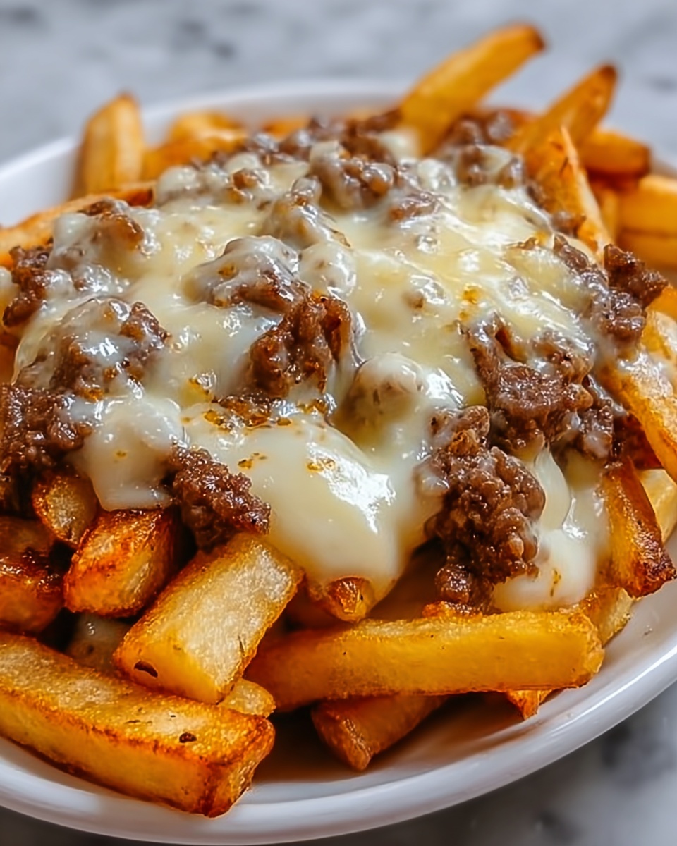 Philly Steak Cheese Fries Recipe - Recipe Image