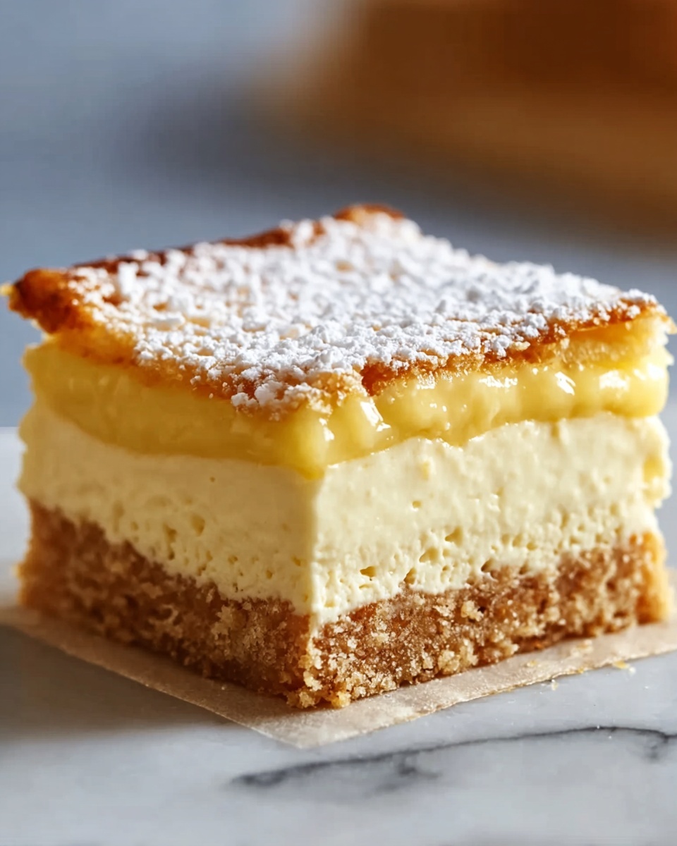 No-Bake Custard Slice Recipe - Recipe Image