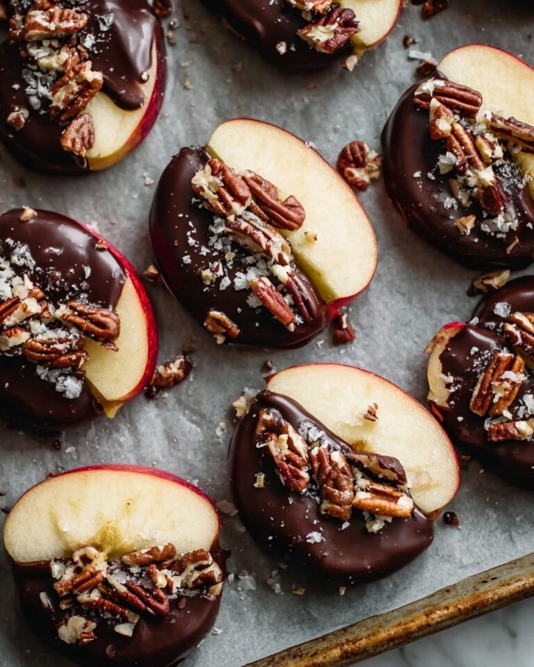 Chocolate Turtle Apple Slices Recipe