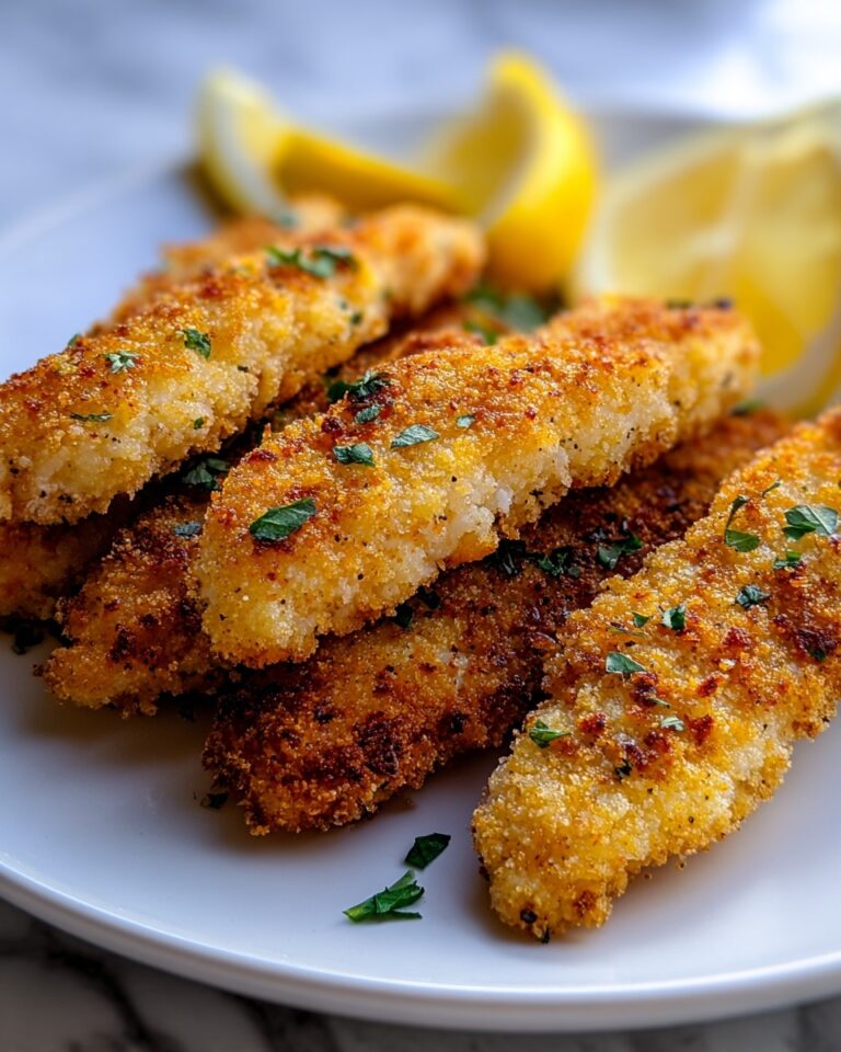 Lemon Garlic Parmesan Chicken Tenders Recipe