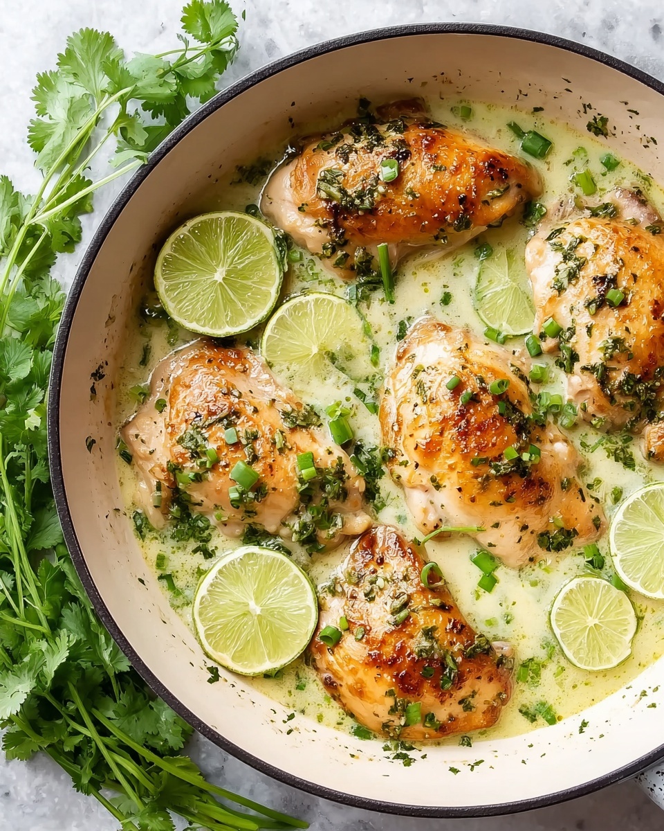 Creamy Coconut Lime Chicken Recipe - Recipe Image