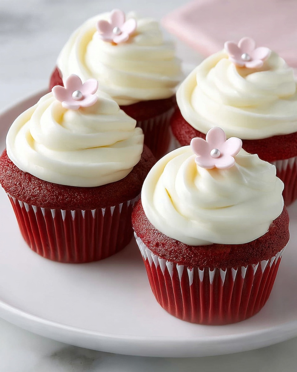 Red Velvet Cupcakes Recipe - Recipe Image