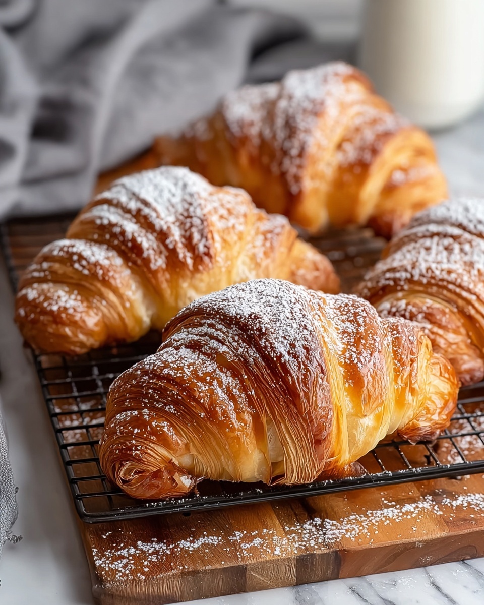 Air Fryer Nutella Croissants with Chocolate Chips Recipe - Recipe Image
