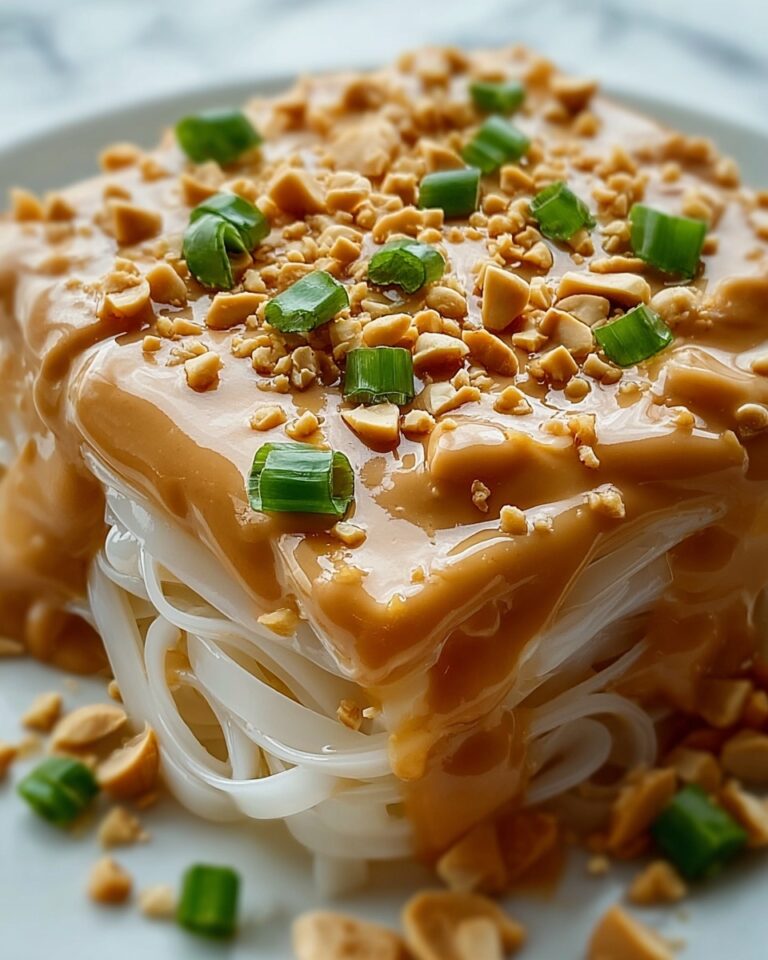Easy Spicy Thai Peanut Noodles Recipe