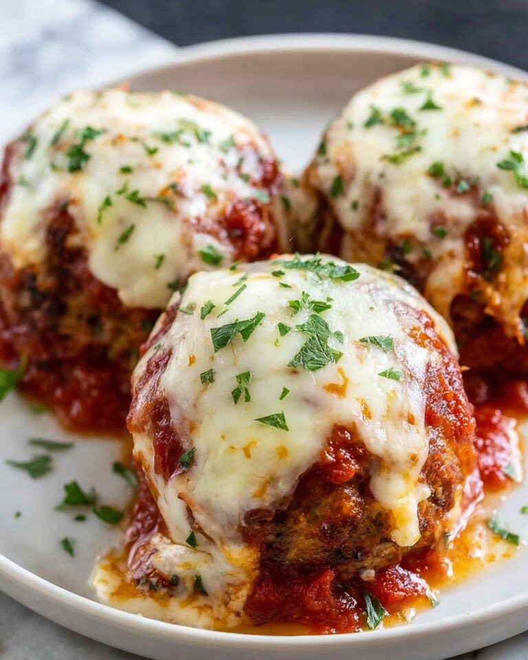 Chicken Parm Mini Meatloaf Muffins Recipe