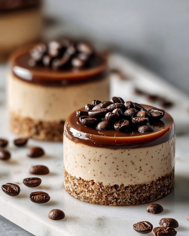 Mini Coffee Cheesecakes Recipe