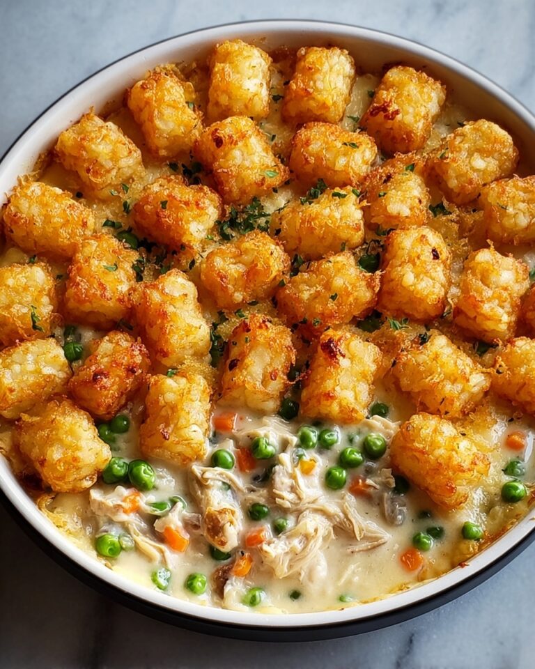 Tater Tot Chicken Pot Pie Recipe