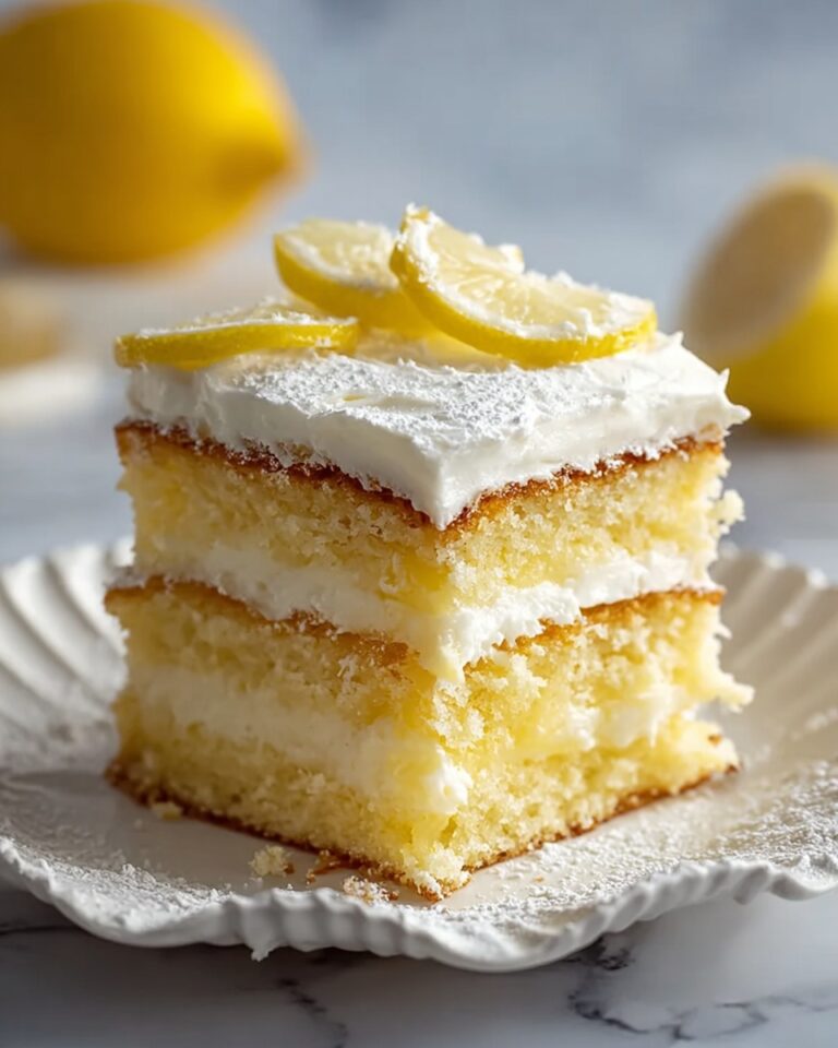 Lemon Gooey Butter Cake Recipe