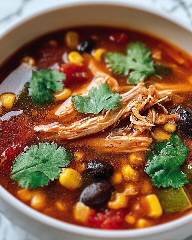 Crockpot Chipotle Chicken Soup Recipe