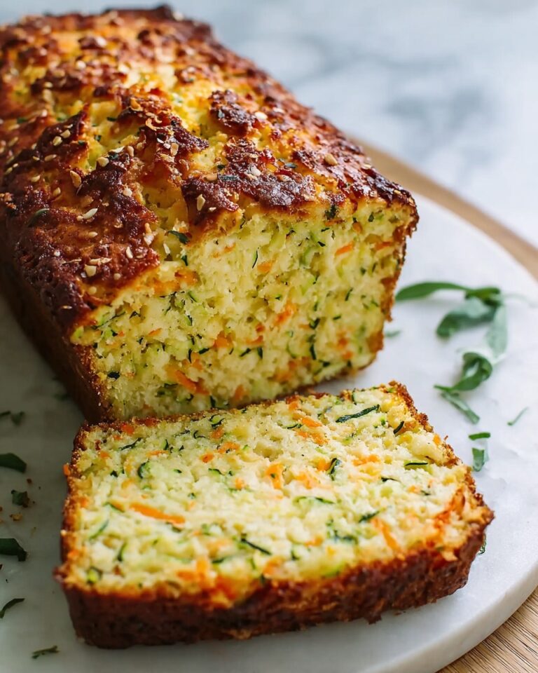 One Bowl Cheesy Zucchini Bread Recipe
