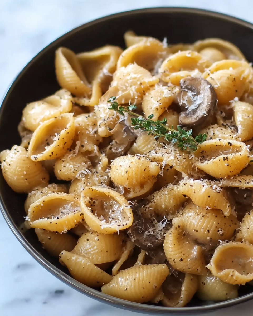 One Pot French Onion Pasta Recipe - Recipe Image