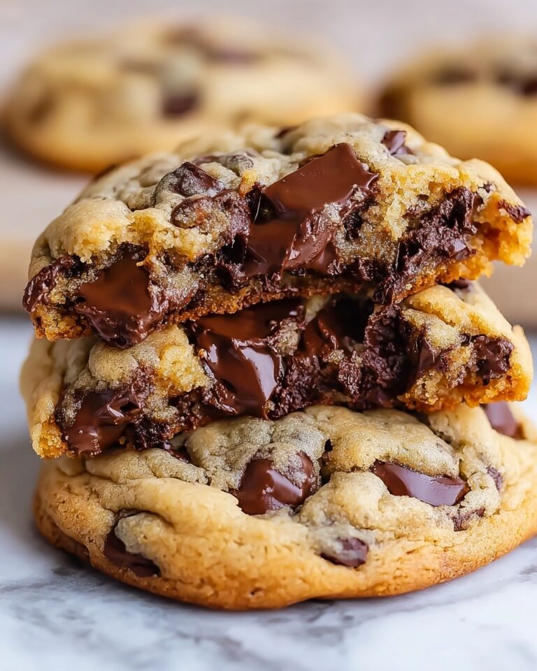 Thick Chocolate Chip Cookies Recipe