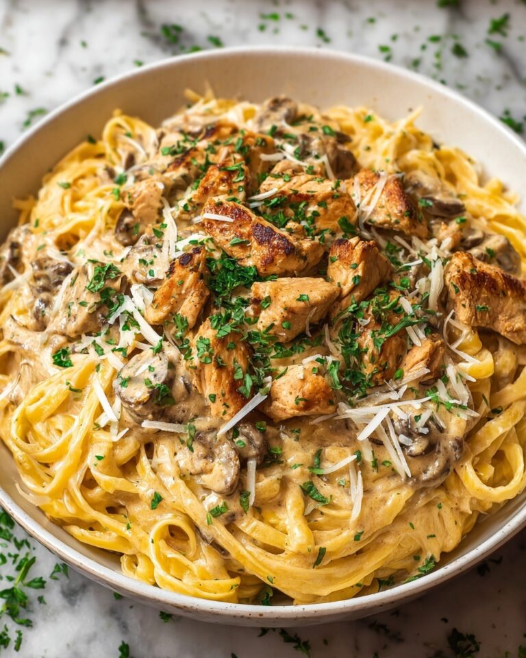 Creamy Cowboy Butter Chicken Linguine Recipe
