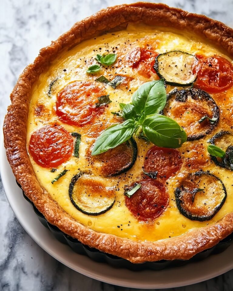 Roasted Ratatouille Quiche Recipe
