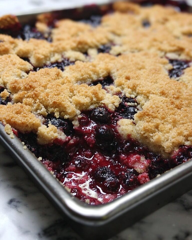 Blueberry Buttermilk Breakfast Cake Recipe