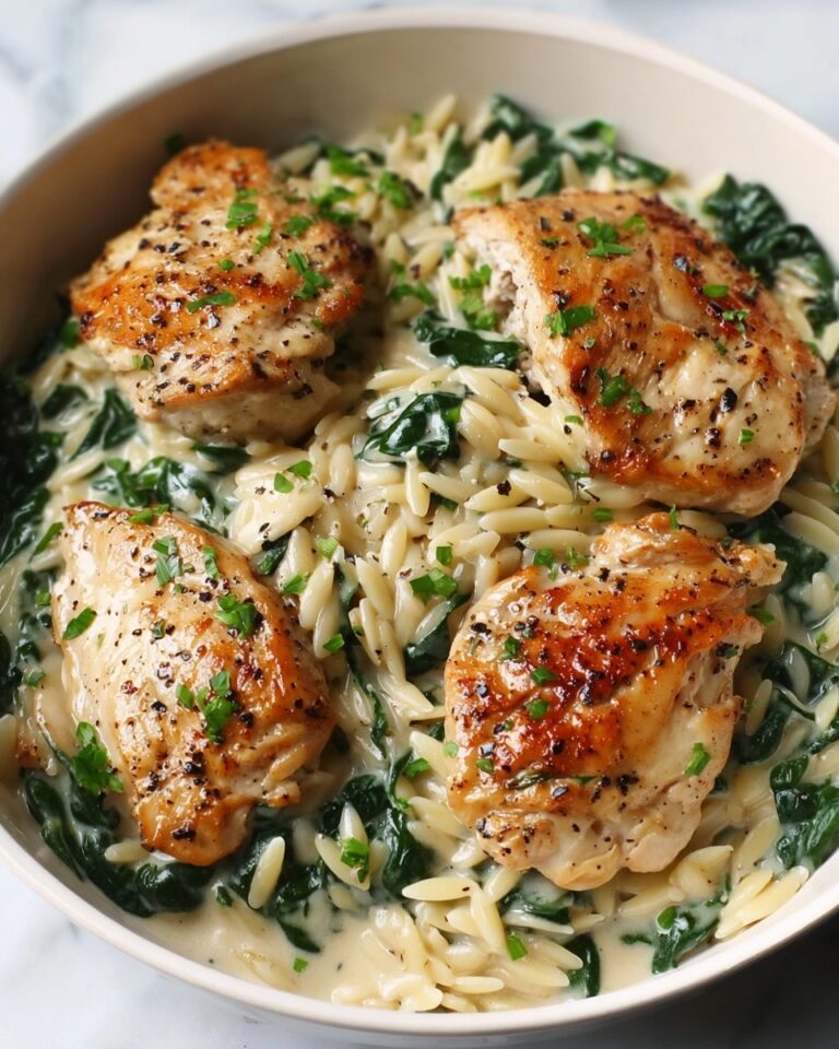 Boursin Orzo with Chicken Recipe