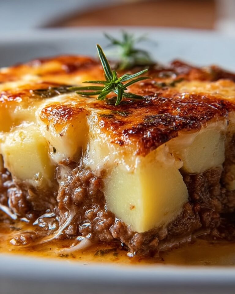 Cowboy Meatloaf & Potato Casserole Recipe