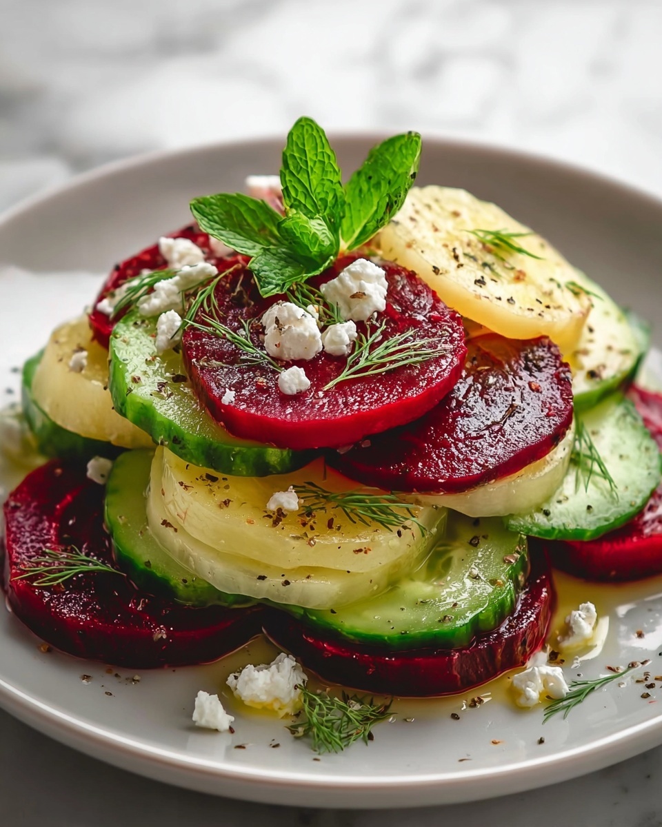 Beet Cucumber Salad: A Refreshing & Healthy Recipe - Recipe Image