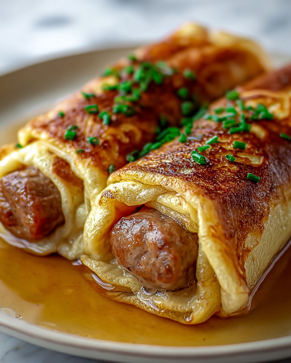 Sausage French Toast Roll-Ups Recipe - Recipe Image