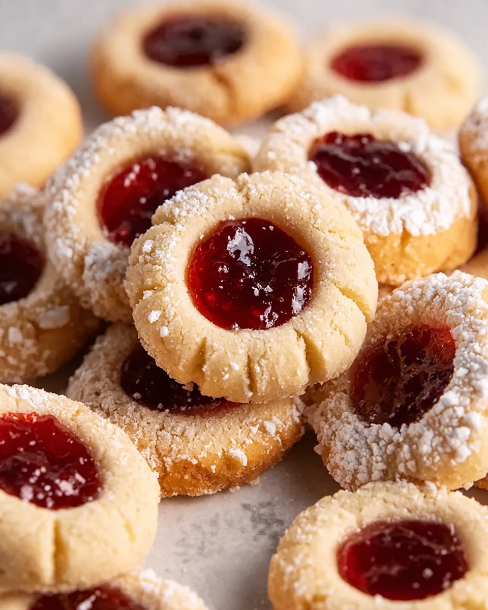 Thumbprint Cookies with Fruit Jam Recipe - Recipe Image