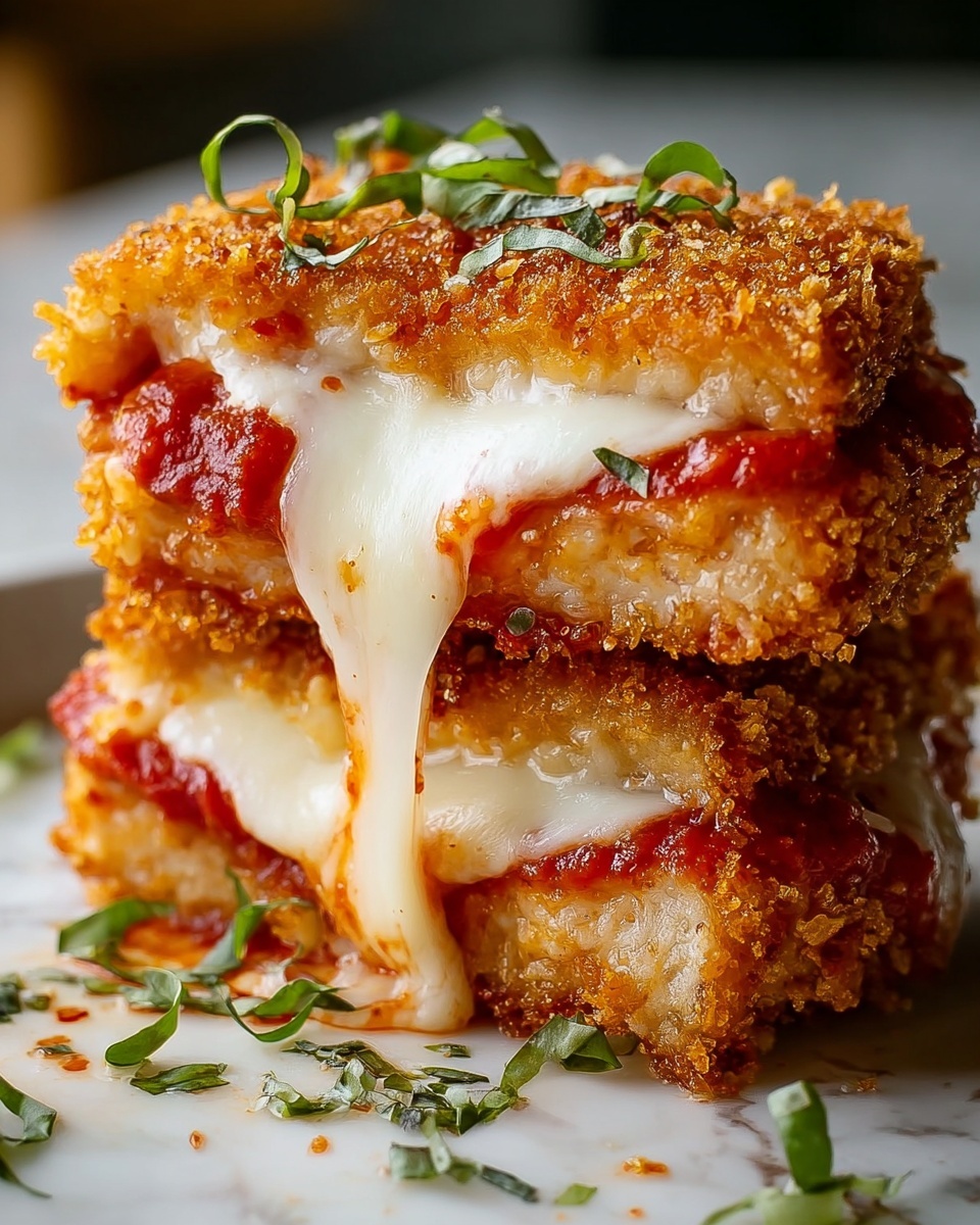 Cheesy Air Fryer Lasagna Fritta Recipe - Recipe Image