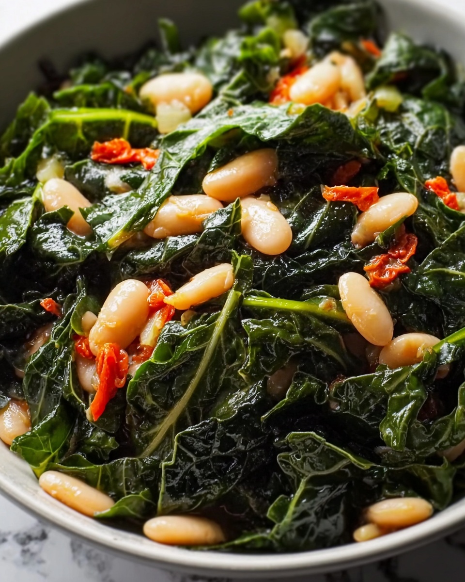 Mediterranean White Beans & Greens Recipe - Recipe Image