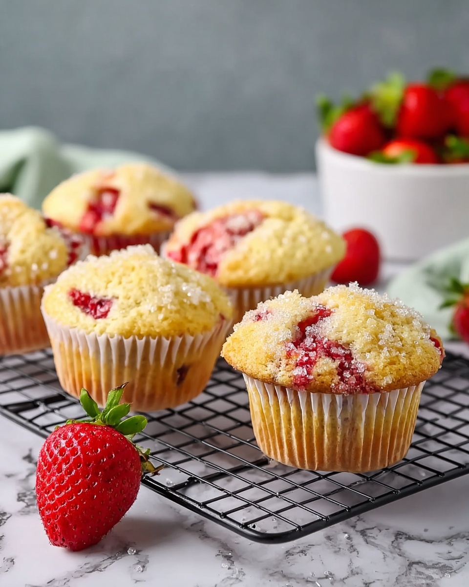 Strawberry Muffin Recipe - Recipe Image