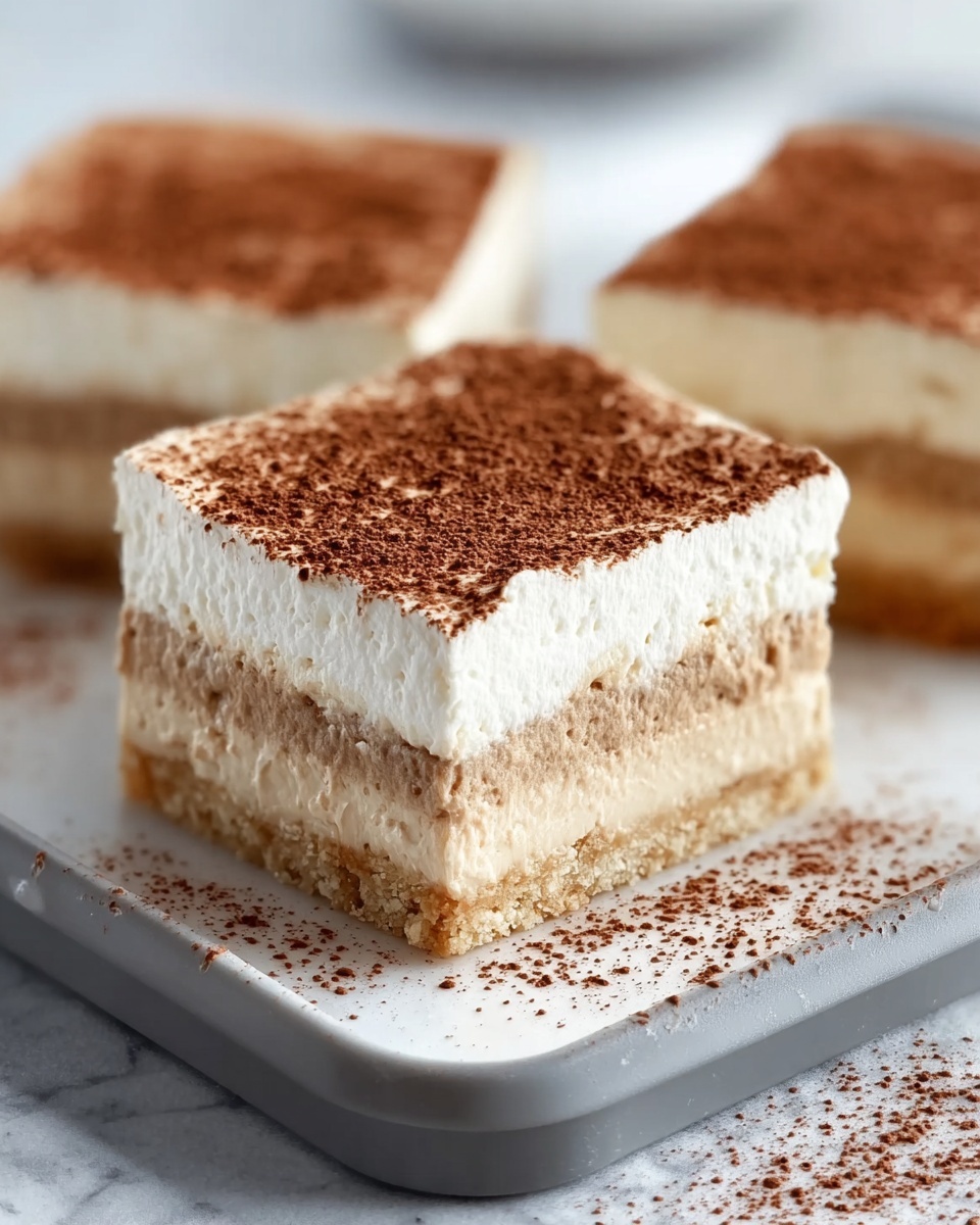 Keto No-Bake Churro Cheesecake Bars Recipe - Recipe Image