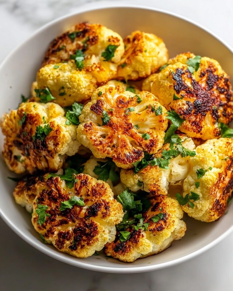 Crispy Parmesan Roasted Cauliflower Recipe