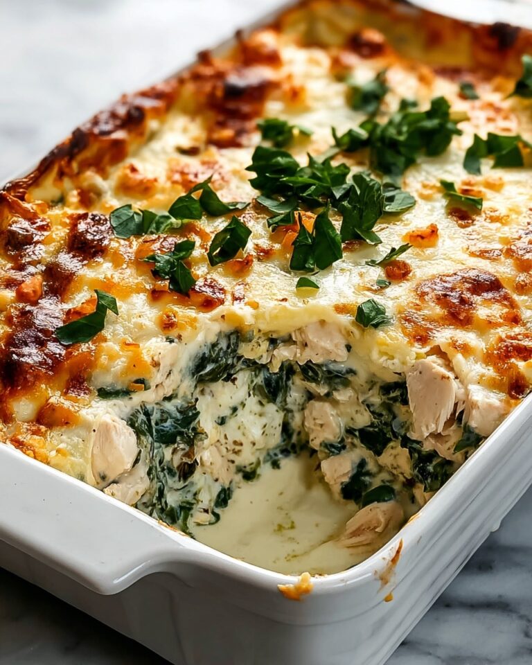 Creamy Chicken and Spinach Casserole Recipe