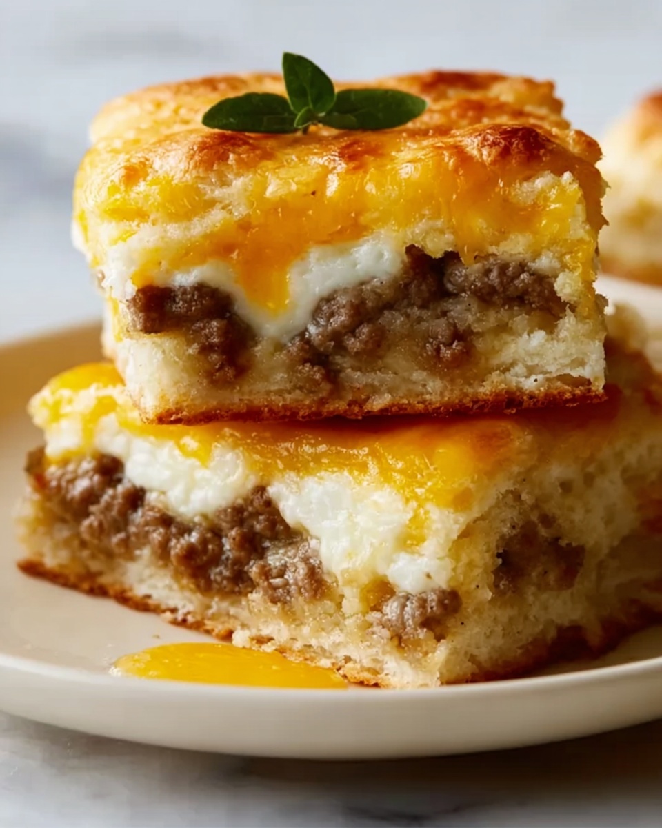 Irresistible Butter Swim Biscuits with Sausage and Cheddar Recipe - Recipe Image