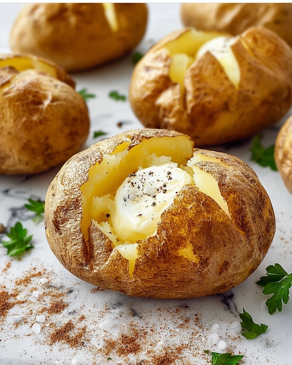 Crispy Baked Potatoes Recipe - Recipe Image