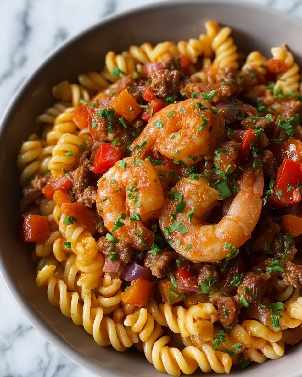 Pastalya (Jambalaya Pasta) Recipe - Recipe Image